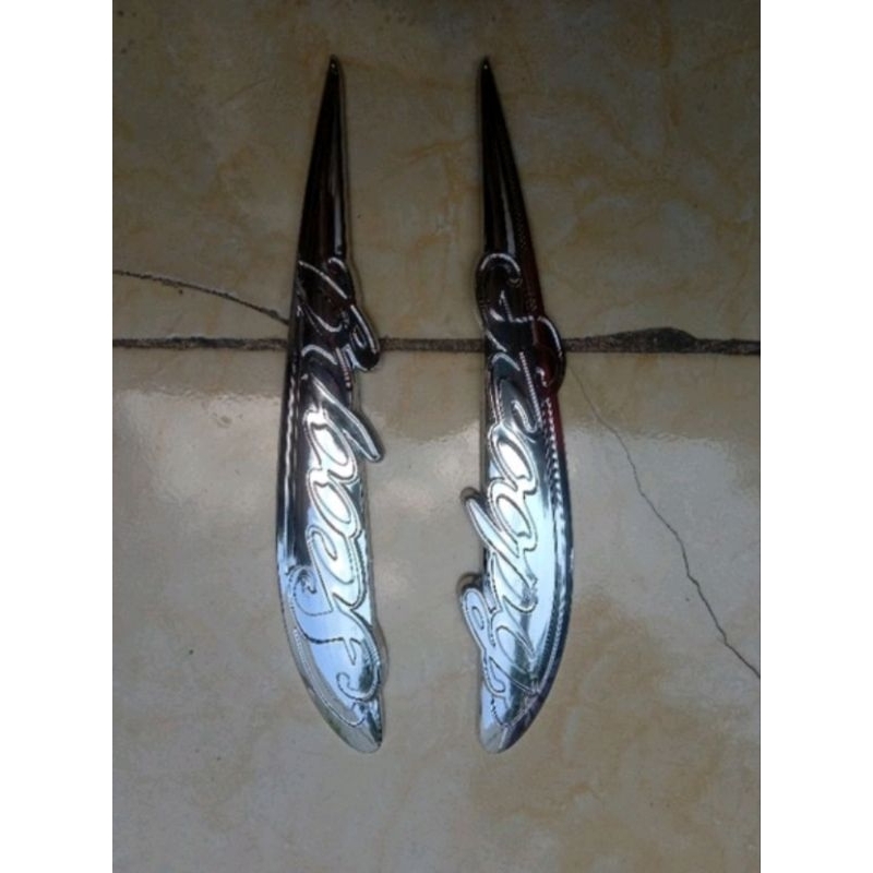 Emblem logo stiker honda scoopy karbu lama old