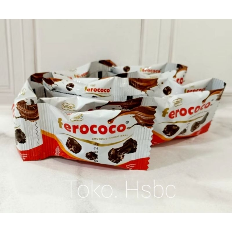

PEROCOCO Crunchy choco bal harga 1 renteng isi 10 pcs