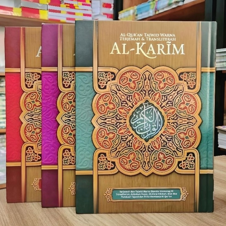 KODE Y6H3 Alquran Alkarim A4 Alquran Tajwid Terjemah dan Latin Ukuran Besar