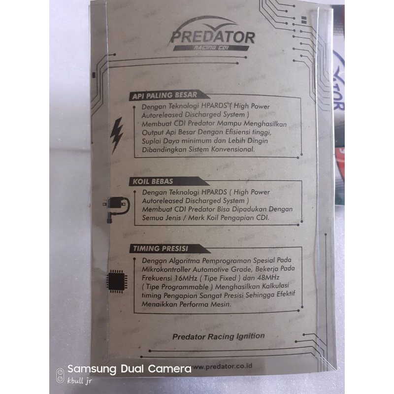 Cdi Predator Dual Map Suzuki Shogun 125