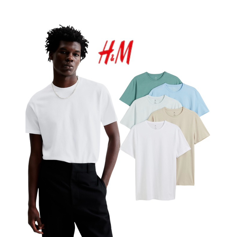 YNH Reguler Fit Pima cotton 24s T-shirt H*M / HM