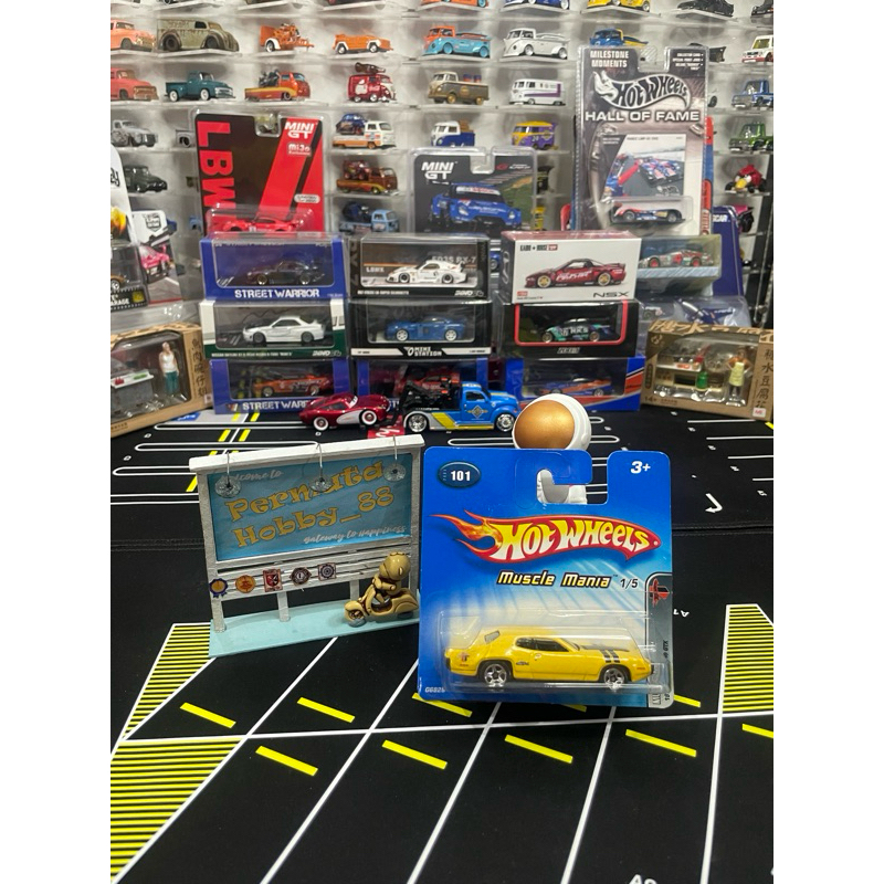 Hot Wheels Blue Card Mustang