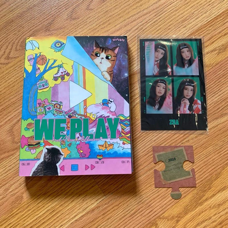 [BOOKED - PILIH KURIR JNT] Official Album Weeekly We Play After School (Inclusion: Photofilm Zoa + P