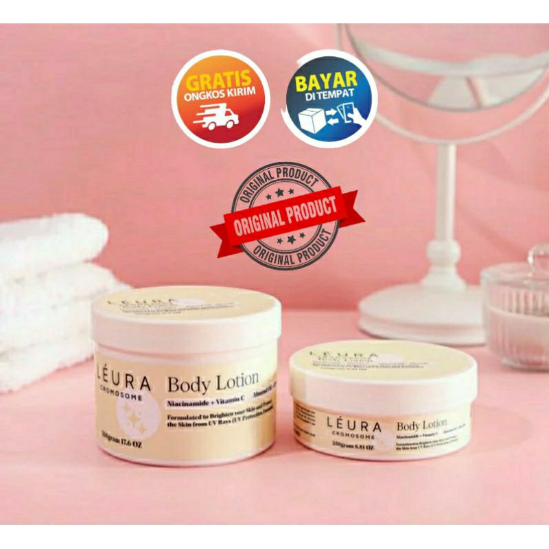LEURA BODY LOTION CROMOSOME BPOM | HB KROMOSOM
