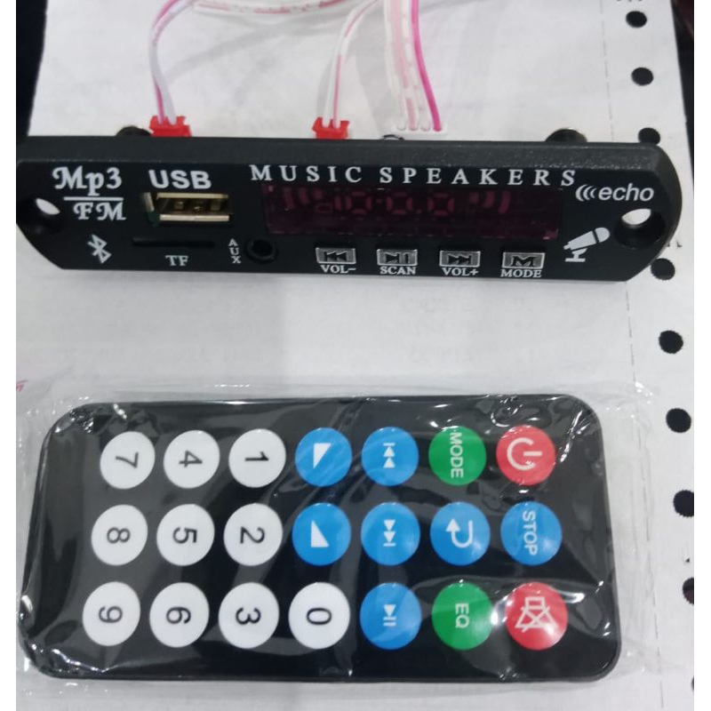 MP3 bluetooth kit modul MP3 FM USB pemutar musik