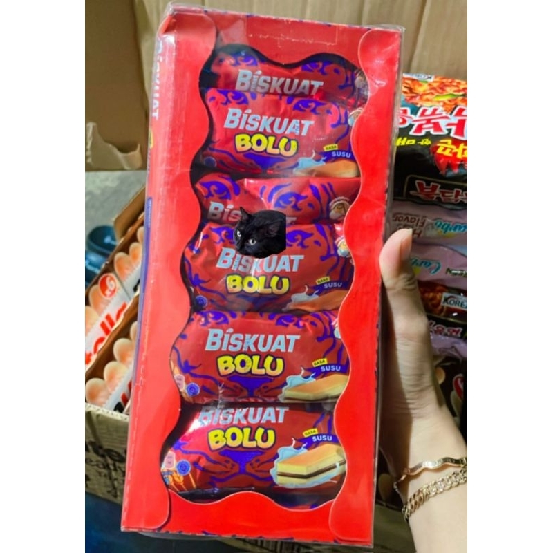 

Biskuat Bolu Rasa Susu & Coklat Isi 12pcs x 16.6g