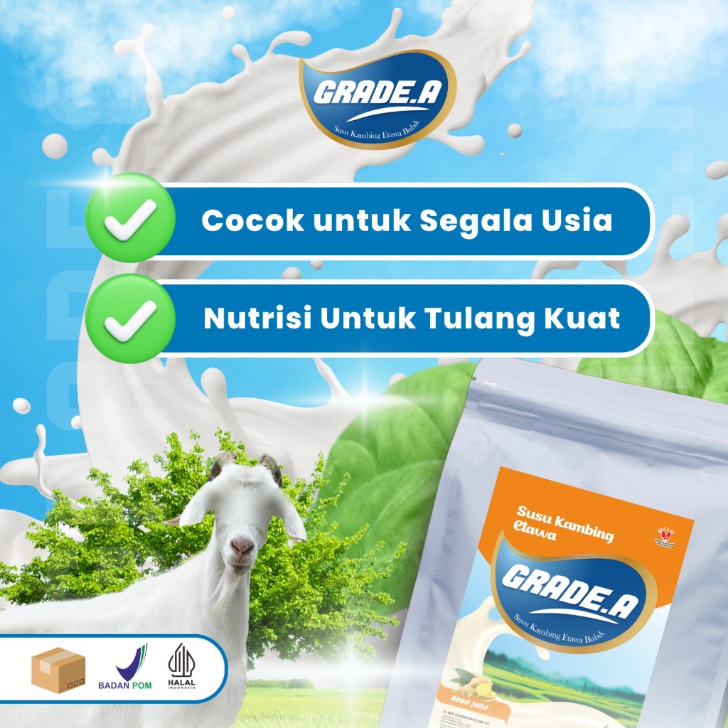 

BgKr SUSU KAMBING ETAWA GRADE A1 ORIGINAL 1KG ALL VARIAN