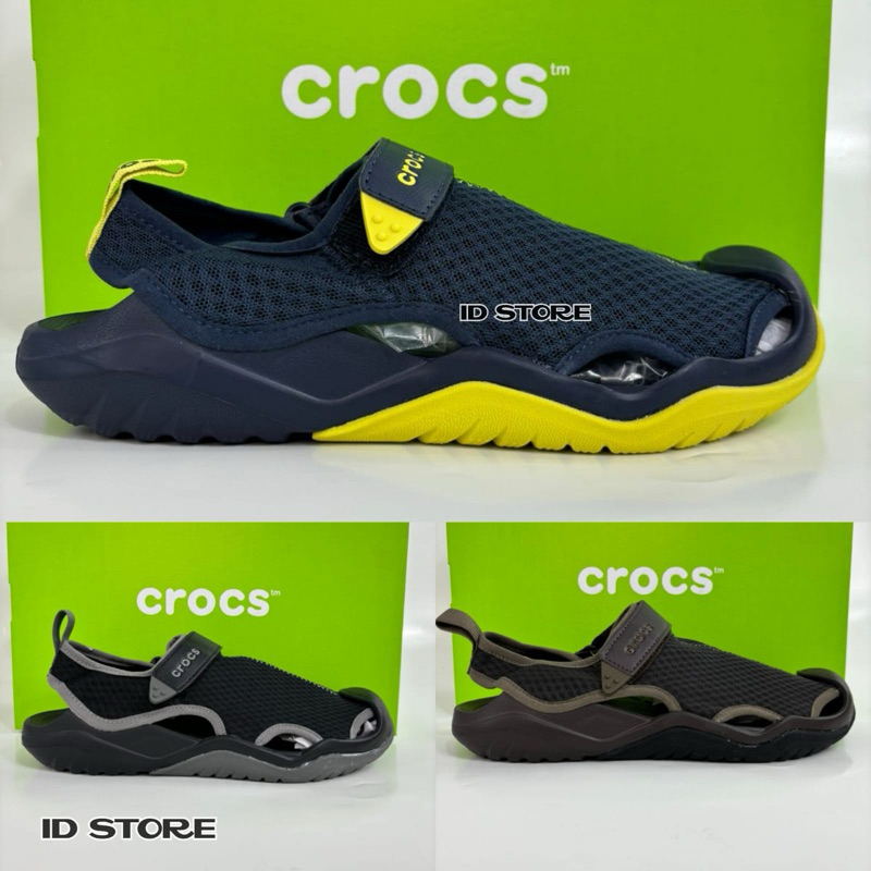 sandal crocs swiftwater man / sandal crocs pria