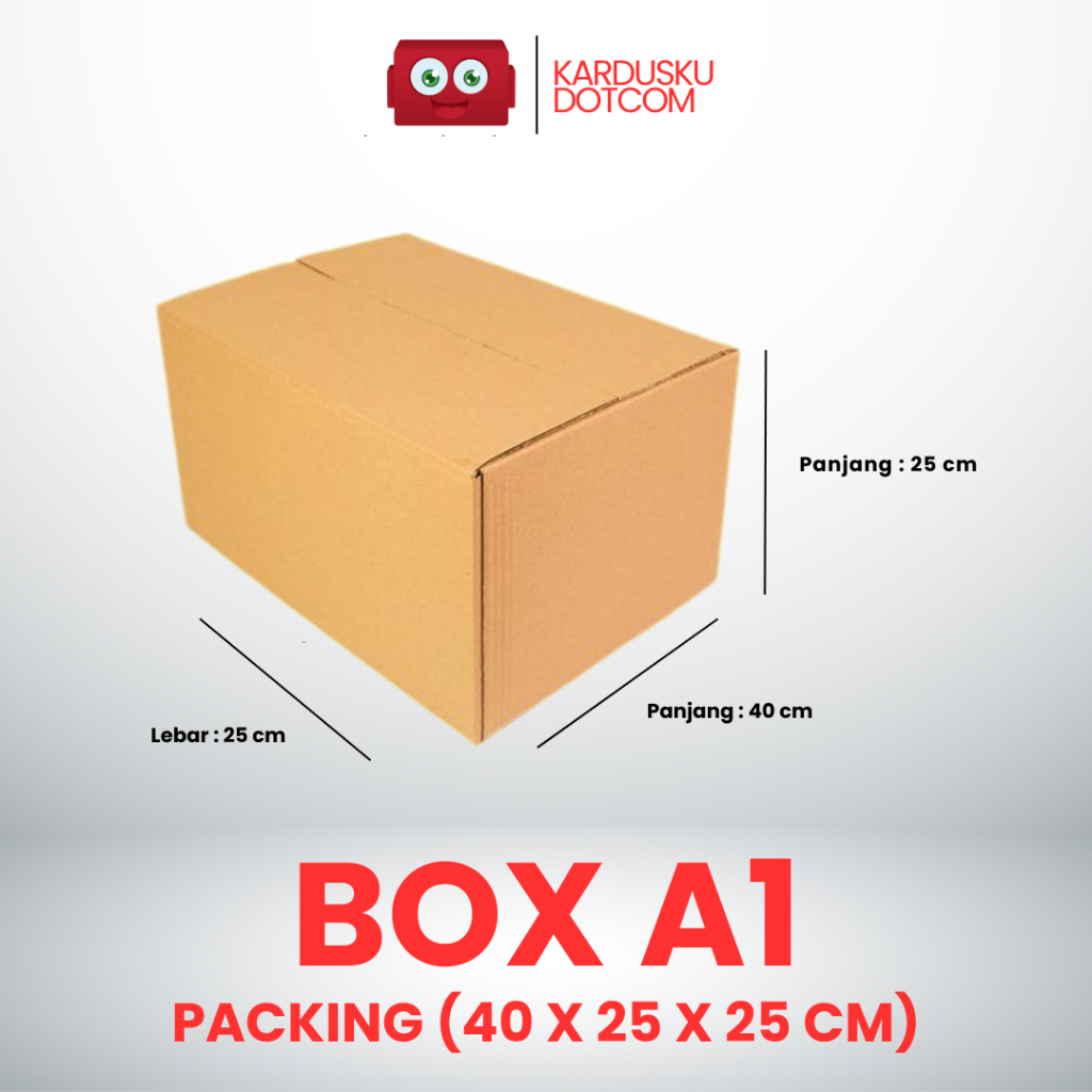 

Kardus Packing Besar Ukuran 40x25x25 cm Box A1 Olshop Kardus Kemasan