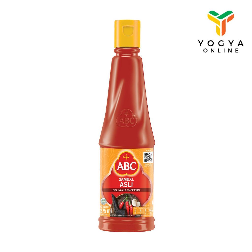 

Abc Sambal Asli 275 Ml Bumbu Saus Cabai & Sambal