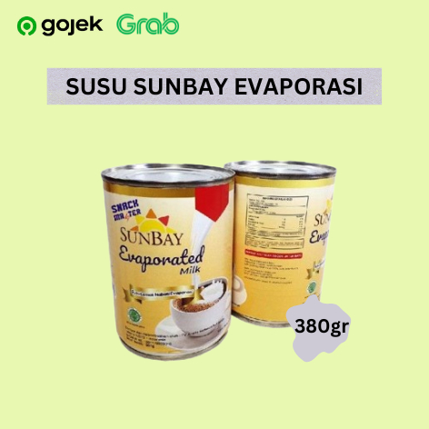 

Susu Evaporasi Merk Sunbay 380gr