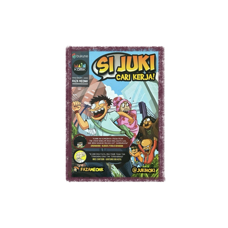 

PRELOVED ORIGINAL - KOMIK SIJUKI - MENCARI KERJA By Faza Meonk