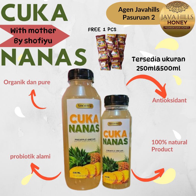 

Cuka nanas with mother shofiyu javahills bisa cod 250ml 500ml halal asliCuka nanas with mother shofiyu javahills bisa cod 250ml 500ml halal asli