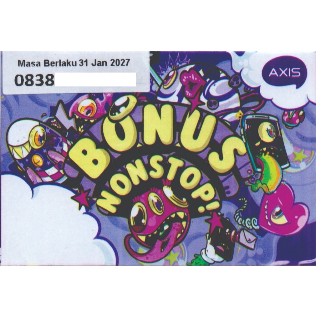 ( isi 10pcs ) Kartu Perdana Axis || Kartu Perdana XL || Kartu Perdana Telkomsel