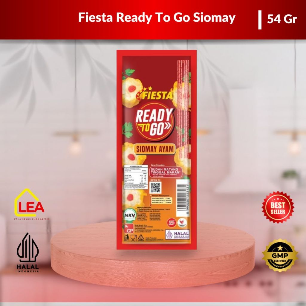 

Fiesta Ready To Go Siomay 54gr / Siomay Dimsum Ayam Siap Makan