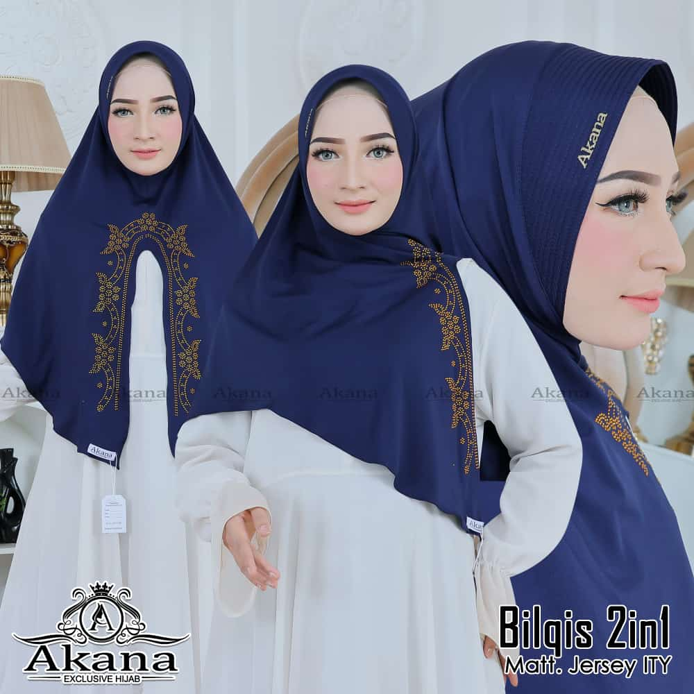 AKANA series BILQIS/hijab instan/payet premium/hijab payet