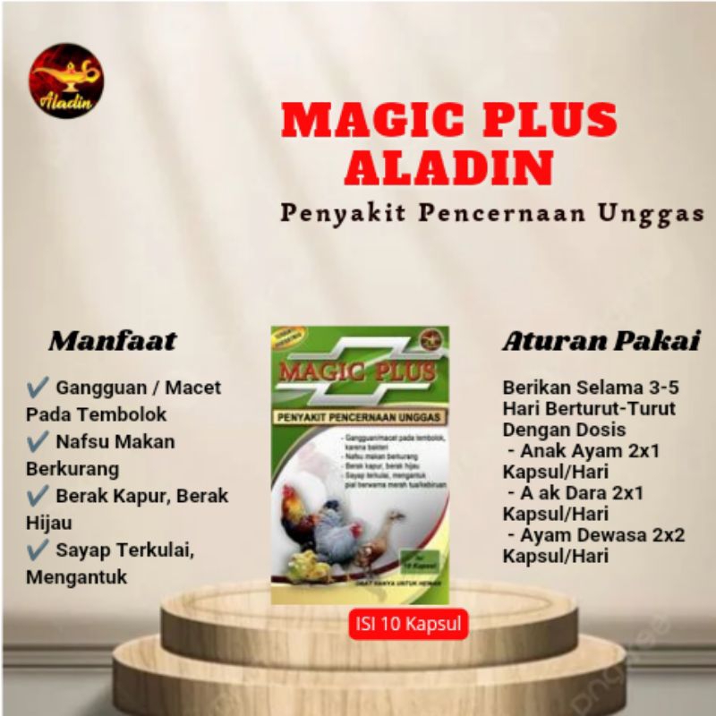 JAMU AYAM JUARA Magic Plus Aladin