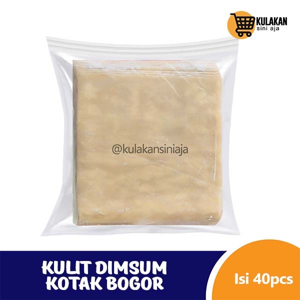 

Kulit Dimsum Kotak Bogor 2R Isi 40