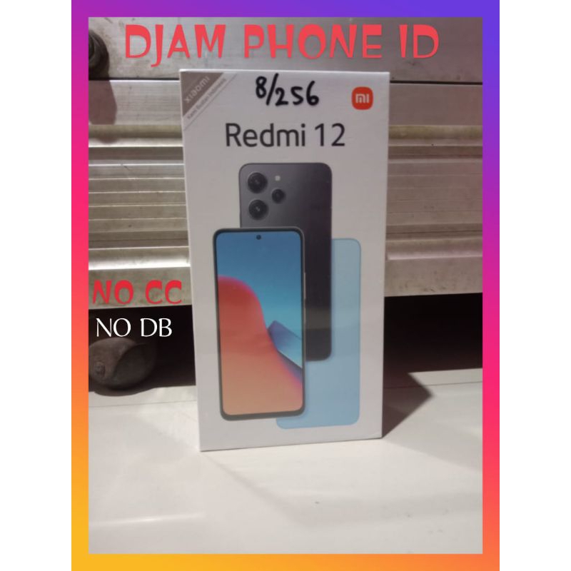 HP REDMI 12 ram 8/256