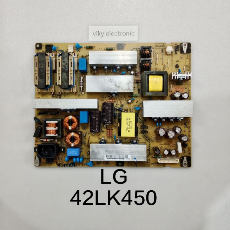 LG 42LK450 power supply psu mesin tv regulator LG 42LK450