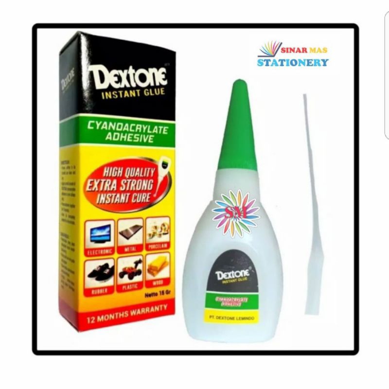 

Lem Korea Dextone/ Lem Tetes Super Kuat/Power Super Glue Instand (Pcs)