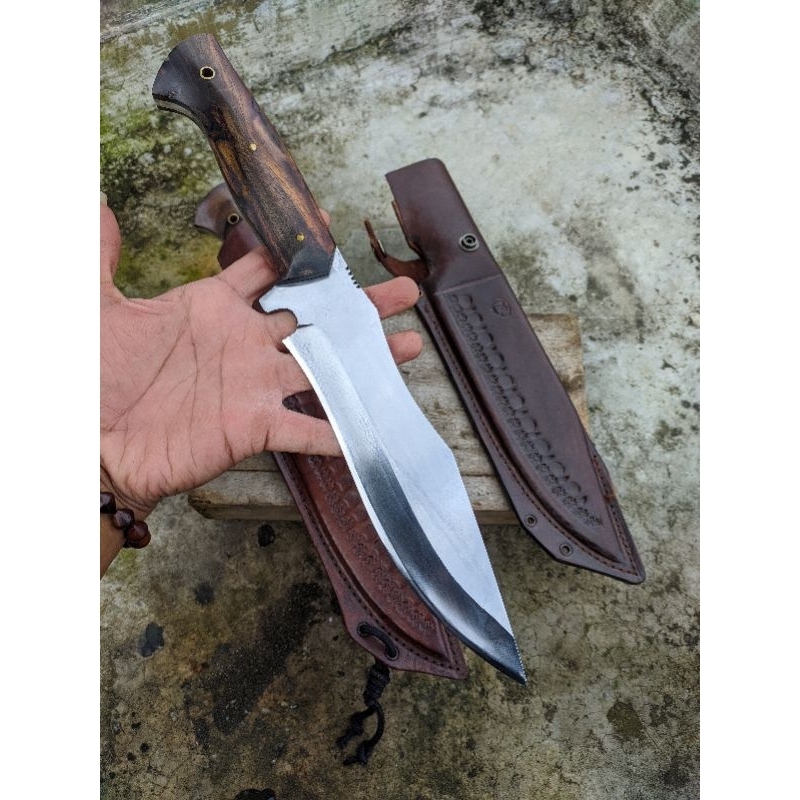 BUSHCRAFT/ PISAU CAMPING/ PISAU MULTIFUNGSI (HSS)