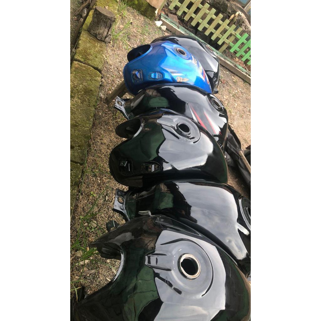 Tabung Tanki / Tangki BBM  new megapro mono bahan original copotan motor tambalan - aman - tinggal p