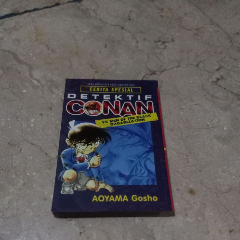 cerita spesial detektif Conan vs men of the black organization