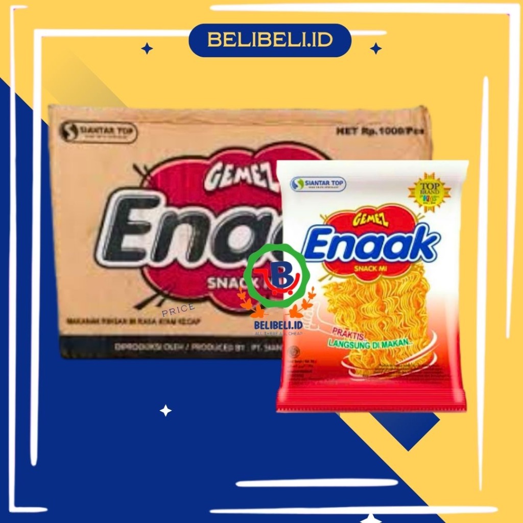 

Siantar Top Snack Mie Gemez Gemes Enaak Enak Snack Mi Instan Goreng Kremez Kremes 1 Dus 80 Bungkus