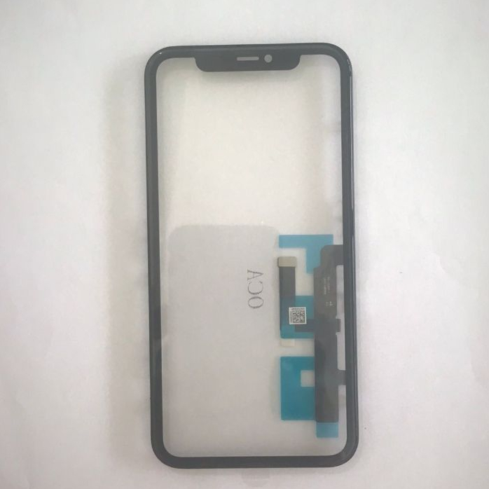 Kaca Lcd + Touchscreen + Frame + Oca Buat Iphone 11 Original