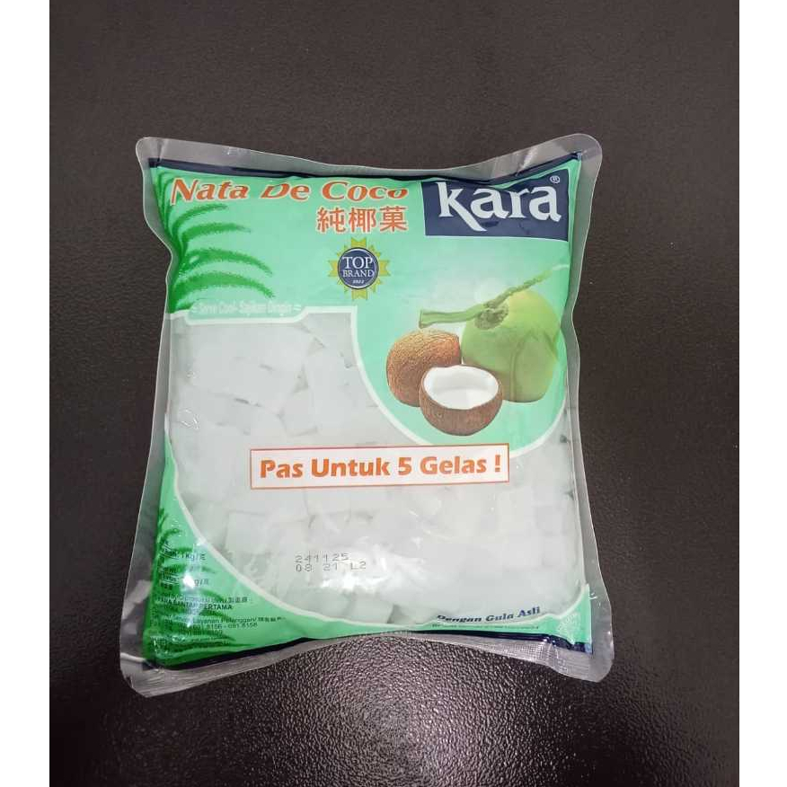 

KARA Nata De Coco 1 kg / plain dadu