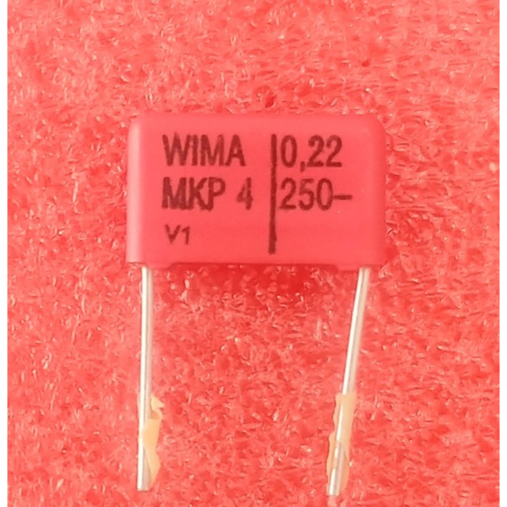 Capacitor Kapasitor MKP 250V/VDC 220nF WIMA