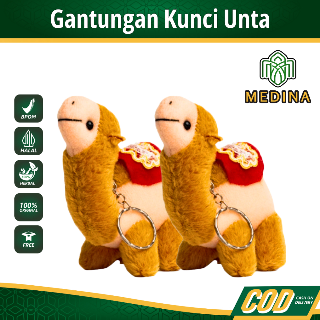 Gantungan Kunci Unta / Boneka unta / Oleh oleh haji umroh