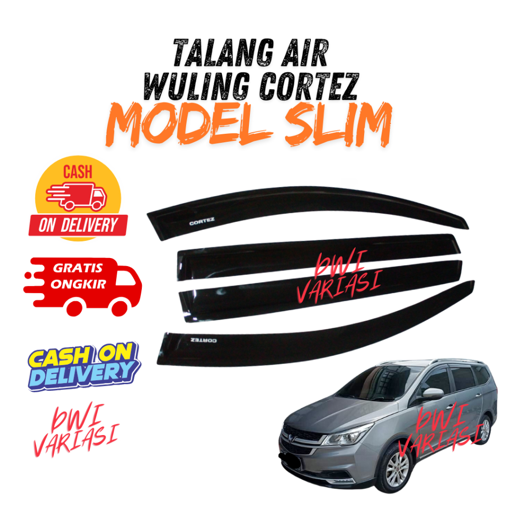 Talang Air Mobil WULING CORTEZ SLIM