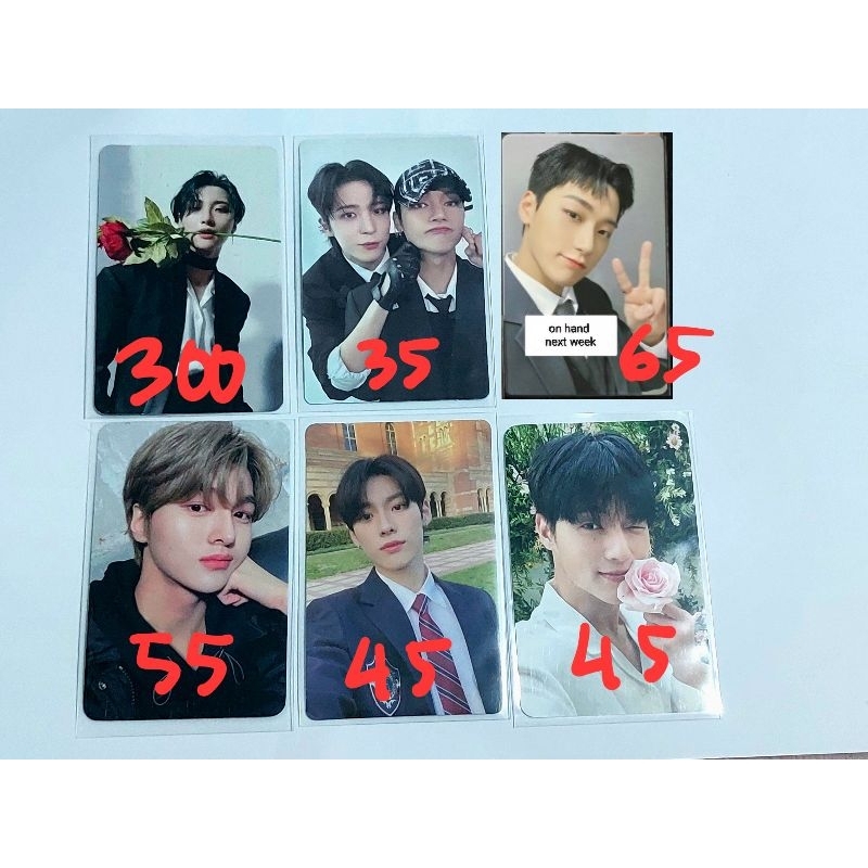 [SOLD] ATEEZ PHOTOCARD PC OFFICIAL BENEFIT MATZ UNIT SEONGHWA HONGJOONG WOOYOUNG YUNWOO CIMUT HWA BL