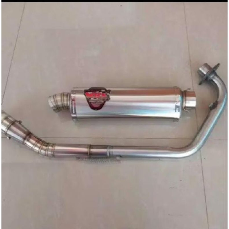 knalpot wrx baru oval las panjang 30cm buat motor satria Fu Vixion CBR New facelift Jupiter MX king 