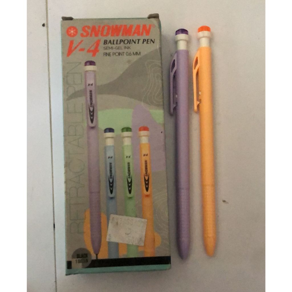 

pen snowman v-4 1pcs