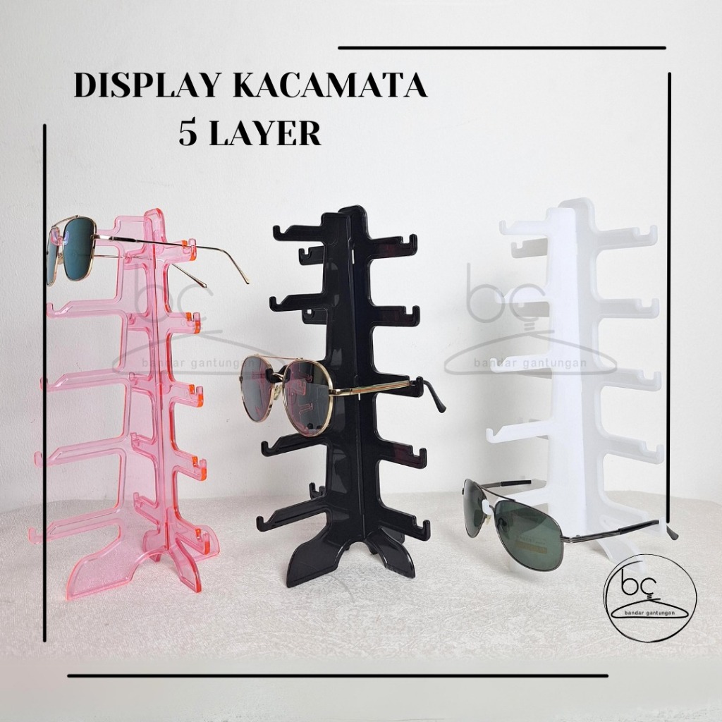 Skle_ - Display Pajangan Kacamata Stand / Rak Kacamata Murah Putar