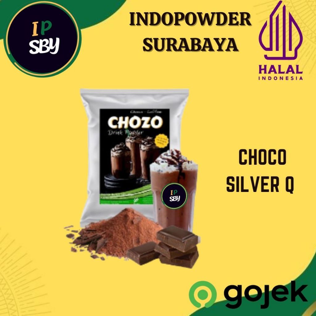 

IDPSBY | Minuman Coklat rasa CHOCO SILVERQ 1Kg | Bubuk Minuman Coklat rasa CHOCO SILVERQ | CHOCO SILVERQ Powder 1Kg | 2