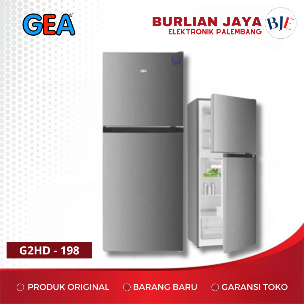 KULKAS 2 PINTU GEA G2D-198 KULKAS 2 PINTU PALEMBANG