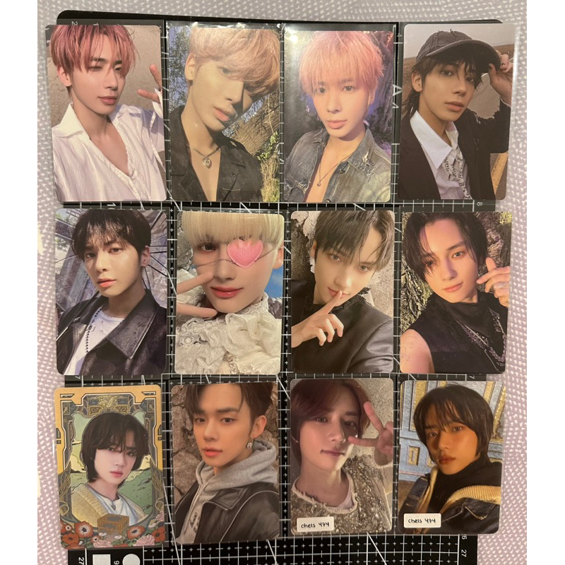 txt yeonjun taehyun beomgyu huening kai daydream tnct m3 weverse lovesick farewell boy pc photocard