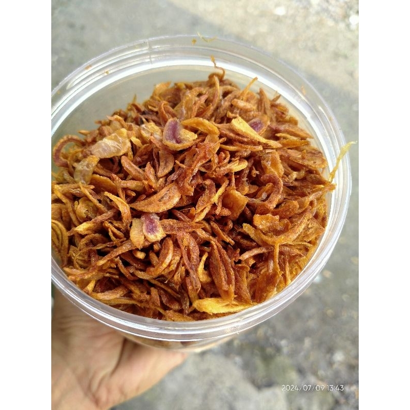

bawang merah goreng siap saji 250g asli 100% tanpa tepung
