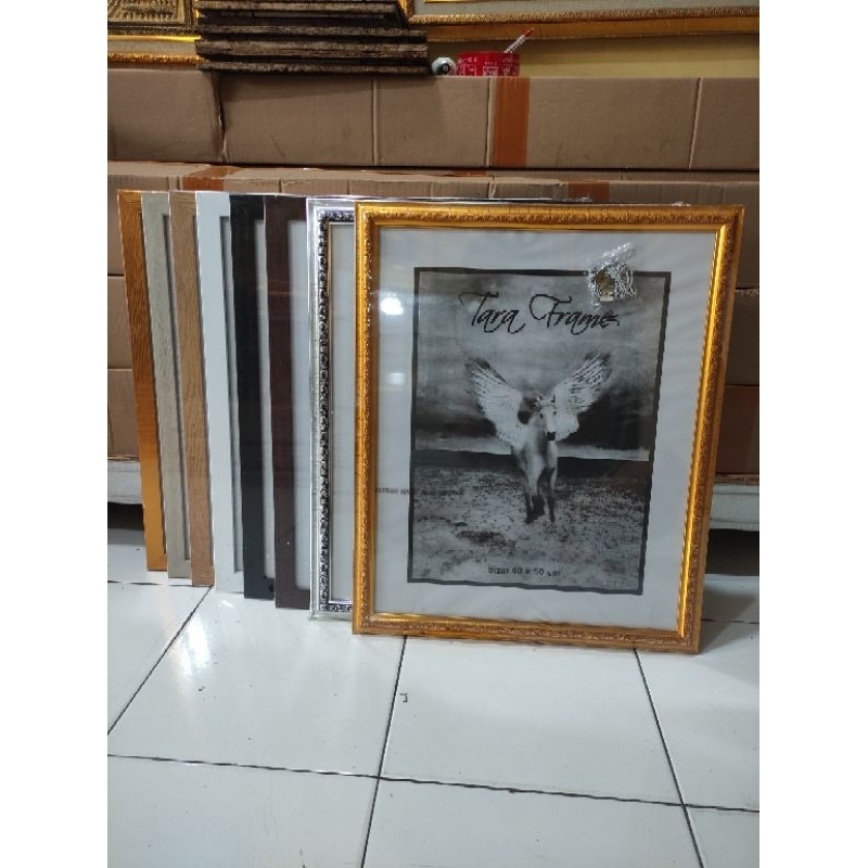 Bingkai foto frame foto figura foto 16r 40x50 cm