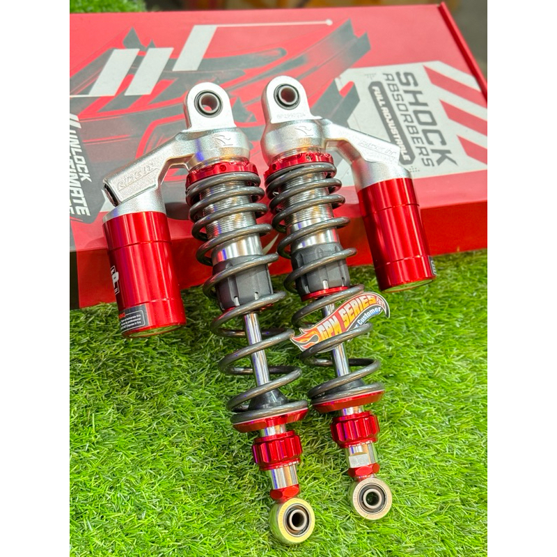 SHOCK TABUNG RIDE IT GP 299 UKURAN 280 320 KLIK FUNGSI ORIGINAL TITANIUM BLACK SERIES RED JUPITER VE