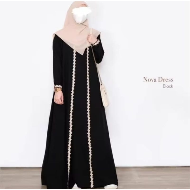 Abaya Turki Terbaru 2025 dress muslim wanita elegant jumbo maxi dress atasan remaja mewah kondangan 