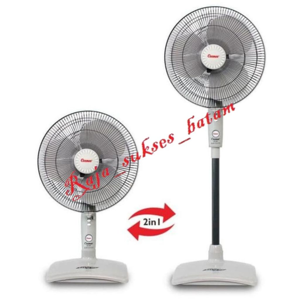 Kipas Angin Cosmos 16 inch SN Twino / stand fan COSMOS 16 SN BATAM