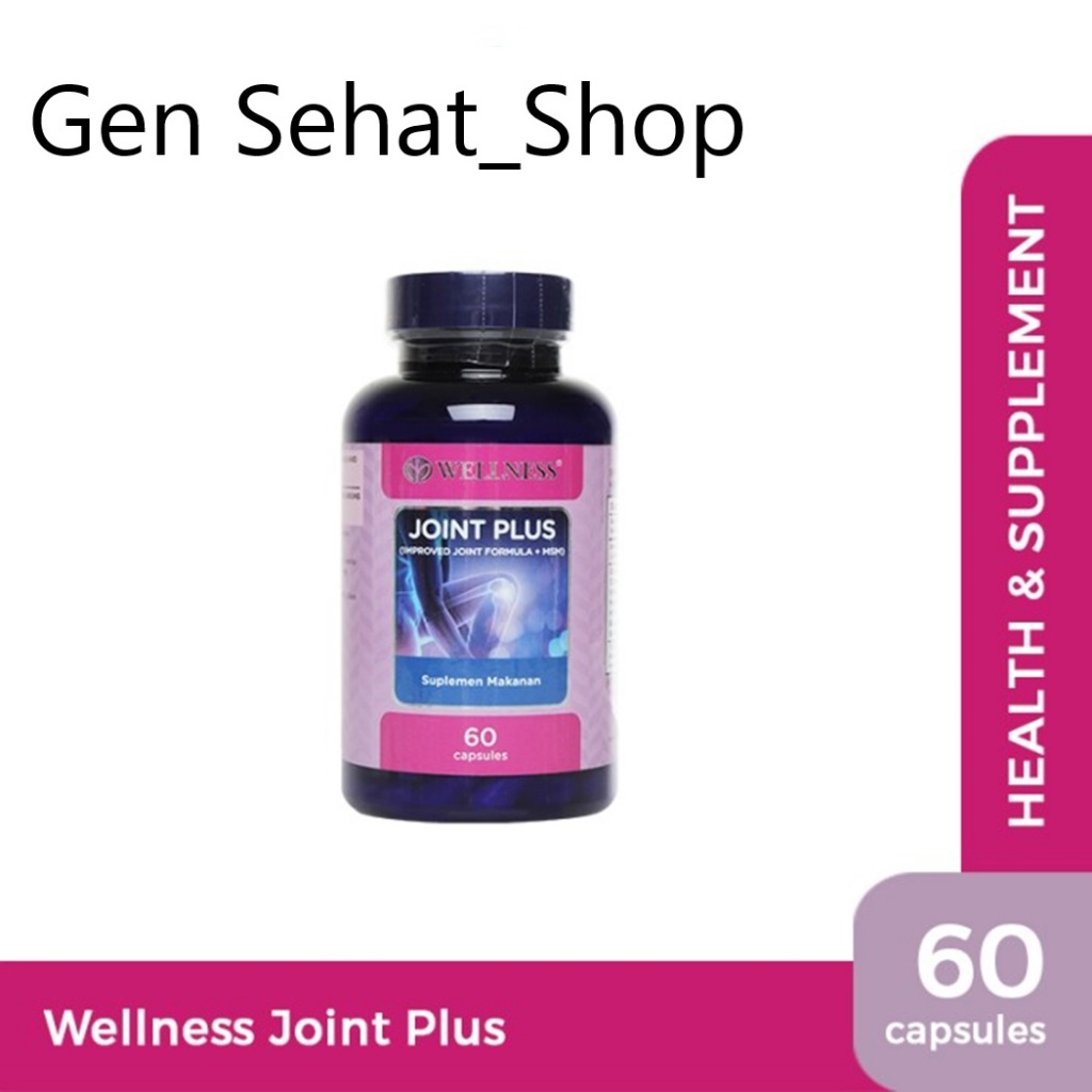 Wellness Joint Plus 60 Capsules Original Asli