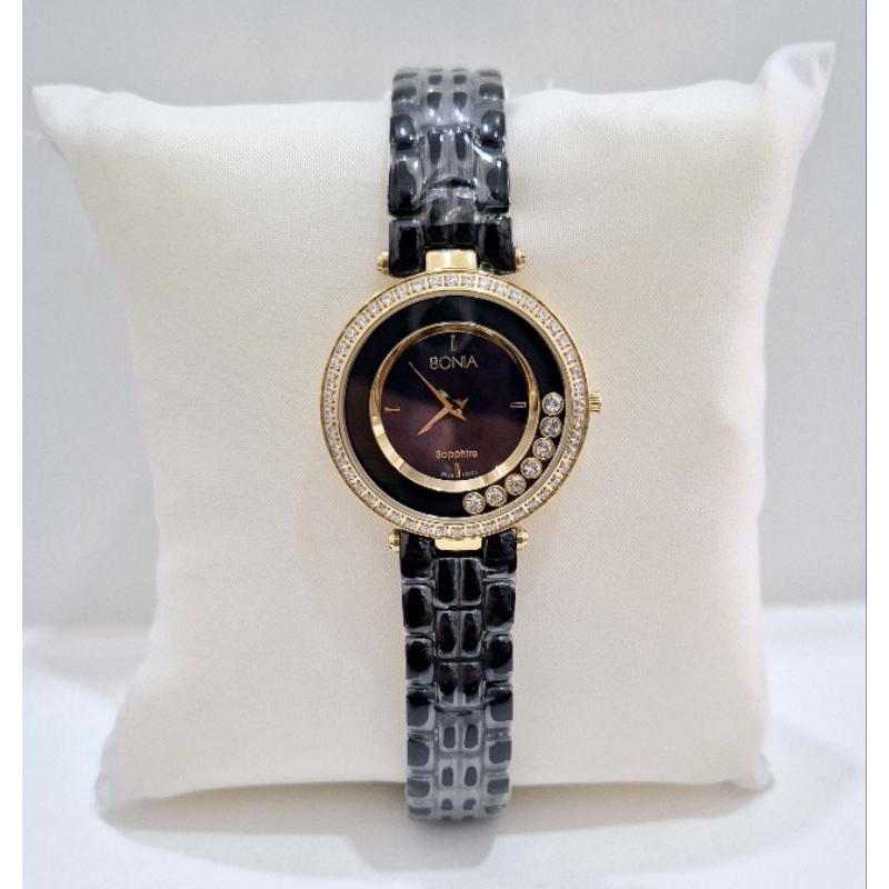 Bonia BNB10123-2237S sapphire jam tangan wanita original