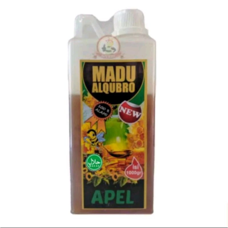 

Madu Nektar Apel Asli Al Qubro 1kg