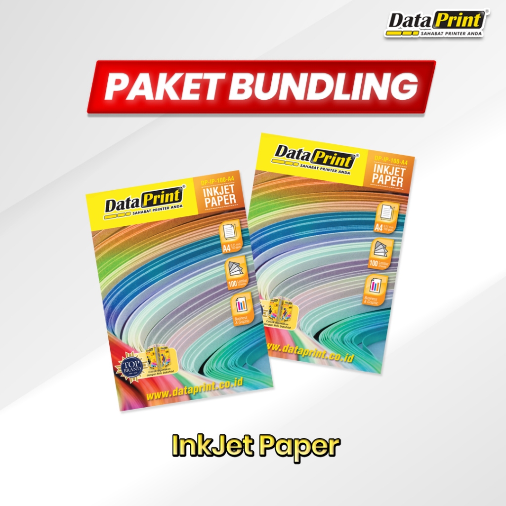 

Beli Bundling Kertas DataPrint Inkjet Paper 100 gr A4